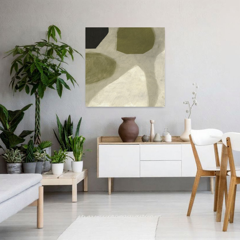Art contemporain contemporain abstrait, H 36 po x l 36 po