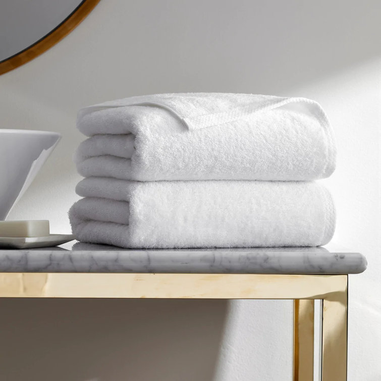 Frette Classic Wash Cloth - White Grey