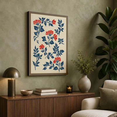 Scattered Botanicals Botanical - Wrapped Canvas
