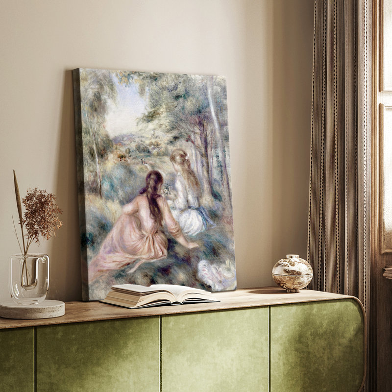 Dans la prairie - galerie sur mesure, H 48 po x l 32 po