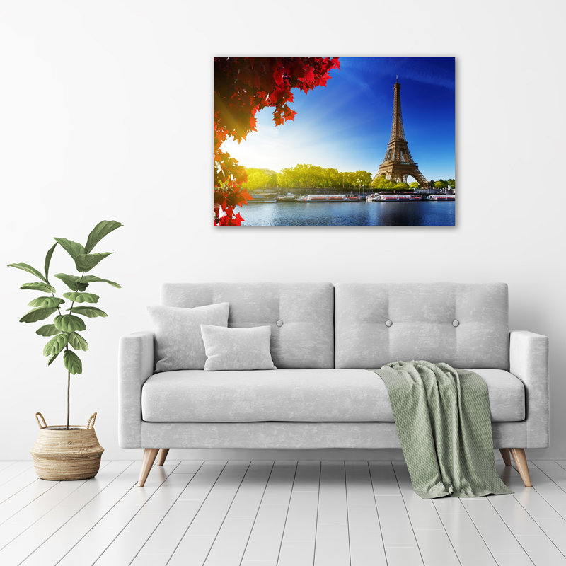 Eiffel Tower Paris - Wrapped Canvas Print