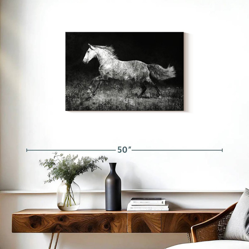 Cheval rétro Crowle, H 20 po x l 30 po