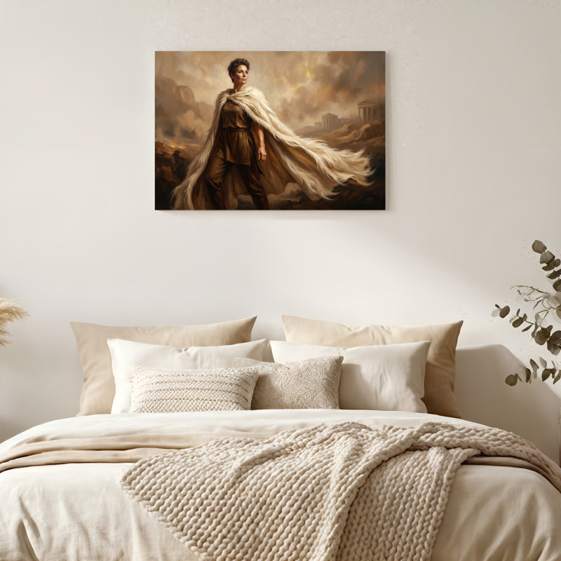 Art mural sur toile Gallery Wrap pour le salon, la chambre à coucher, le bureau ou le vestibule - décoration murale décorative avec Epic Warrior