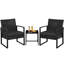 2 Seater Rattan Conversation Set-124799002