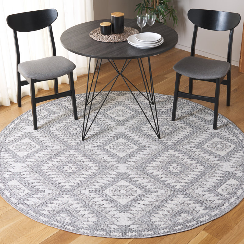 Lacie Performance Southwestern Rug, Round 6'7"