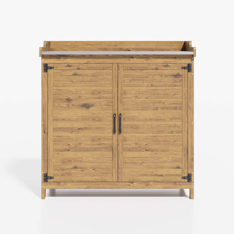 Silsbye Potting Bench, Brown