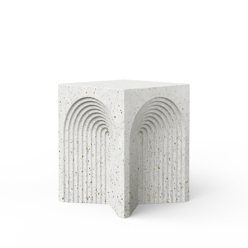 Mixx Garden Stool, Ivory