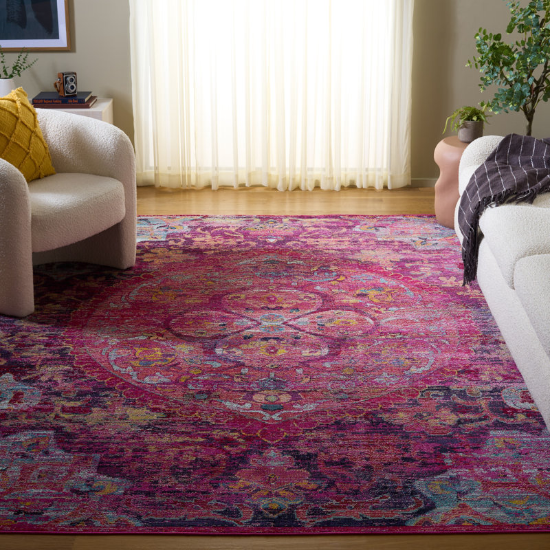 Tapis oriental fuchsia / mauve, Rectangle 8 pi x 10 pi