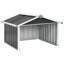 Tuckahoe Garden Robot Lawnmower Shed 92 x 97 x 63 cm Galvanised Steel-1092772832
