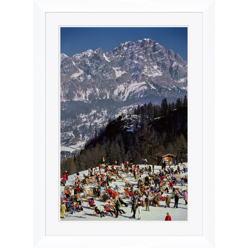 Getty Images, "Cortina D'Ampezzo I," Slim Aarons, January 1, 1982 Print by Slim Aarons, 41" H x 30" W