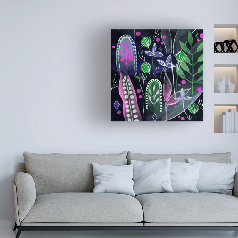 Art mural sur toile Winston Porter, H 14 po x l 14 po