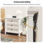 Commode 3 tiroirs déco en rotin naturel-877889236