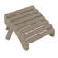 Chaise Adirondack en plastique avec repose-pieds Hinz-120199281