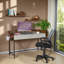Bureau d'ordinateur 48 po avec 2 tiroirs et quincaillerie en métal-475829309