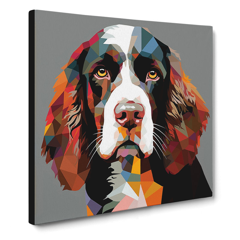 English Springer Spaniel Constructivism No.1 - Print
