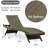 Ozellar All Weather Outdoor Wicker Chaise Lounge-1501767561