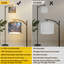 Lampe sur pied PeeNoke Arc Blue Glowing