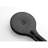 Matte Black Handheld Shower Including 59-Inch Hose And 28-Inch Slide Bar, Stainless Steel Formulated, Adjustable For Custom Height Setting, Vigorous Water Flow Operation, Nozzles Clear Outlet
