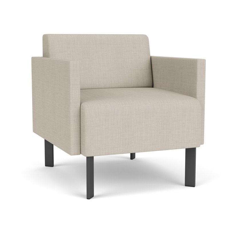 Chaise d'invité de luxe Luxe, Bois naturel, Plot Line neutre