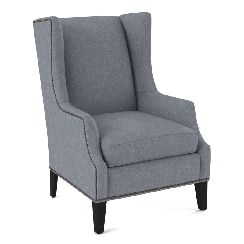 Wingback Chair, Black, 61353-71