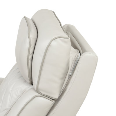 Fauteuil inclinable de style moderne Fortuner avec structure en bois et fonction de massage intégrée