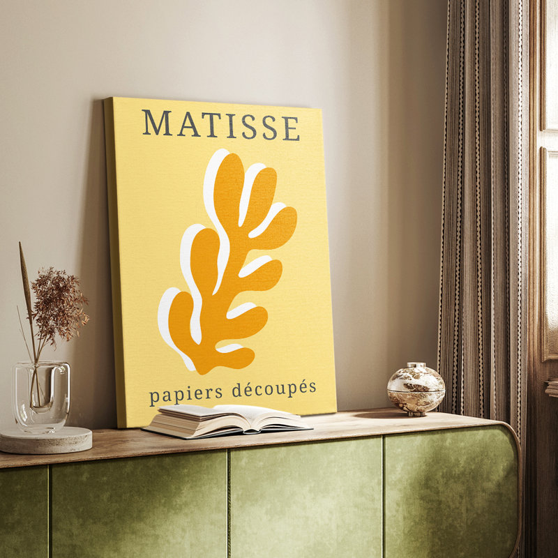 Matisse CECLIX, reproduction d'art encadrée - Cavas, H 18 po x l 12 po