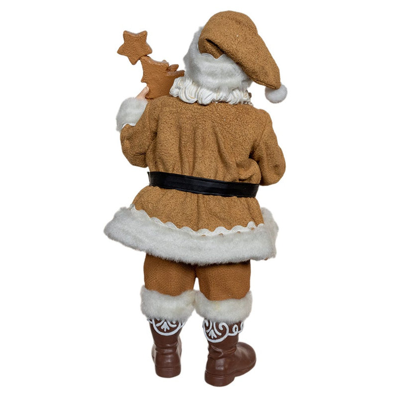 Arbre de père Noël en pain d'épice 10,5 pouces Kurt Adler Fabriché