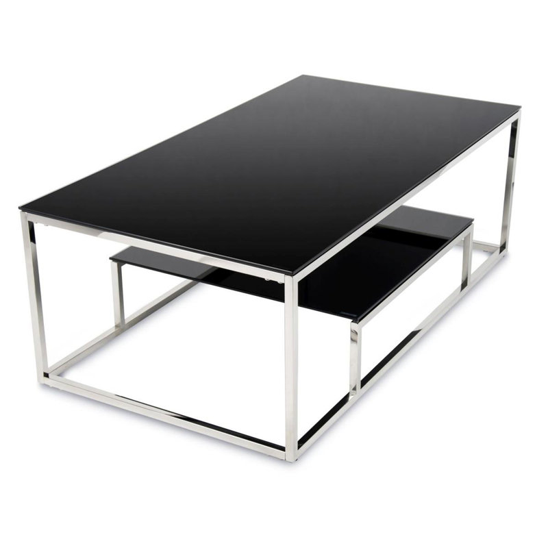Ezzell Frame Coffee Table with Storage