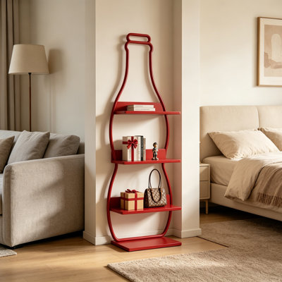 Modern Bottle Shape Display Shelf