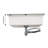 33'' L Single Bowl Stainless Steel Kitchen Sink