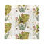 Monkey Small Jungle Cotton Sateen Cocktail Napkins-737513476