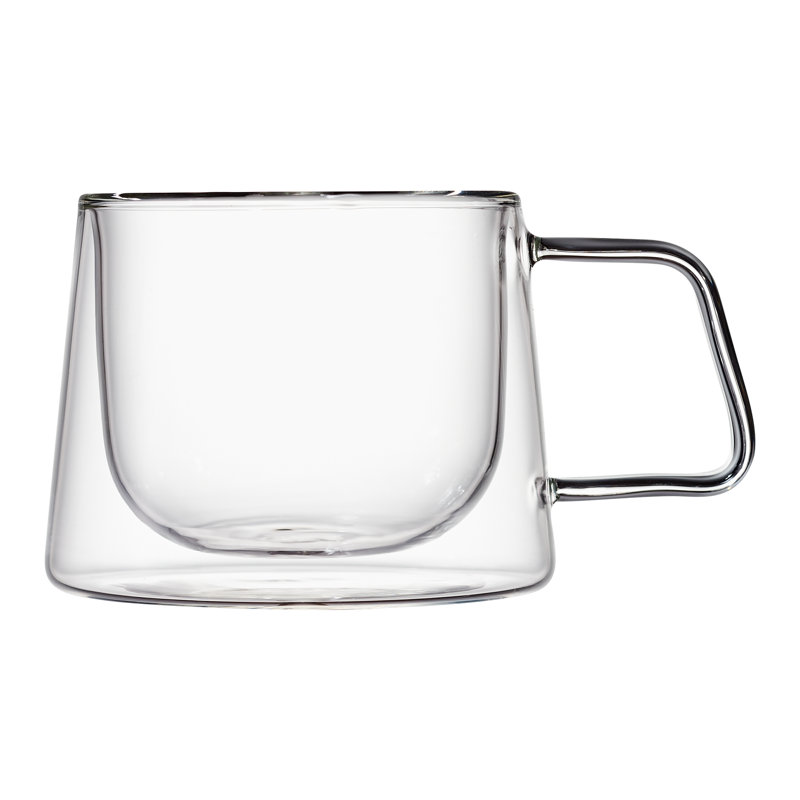 Ensemble de 4 tasses à café isolantes à double paroi Barista, 11,7 oz