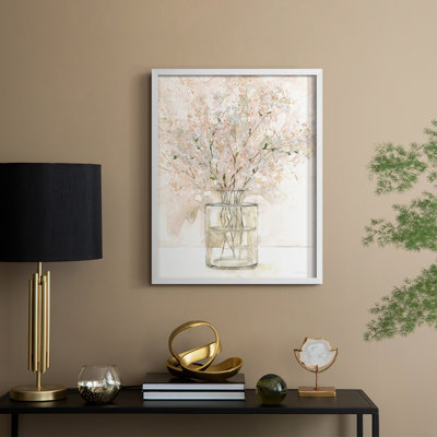 «Delicate Arrangement I», reproduction encadrée - bois massif