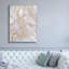 Toile épique Graffiti «Shimmering Water 3 Neutral» par Albena Hristova, 40 po x 54 po