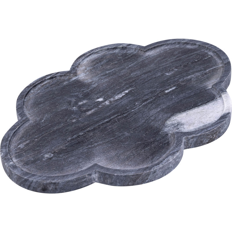 Rimini Marble Tray, Black