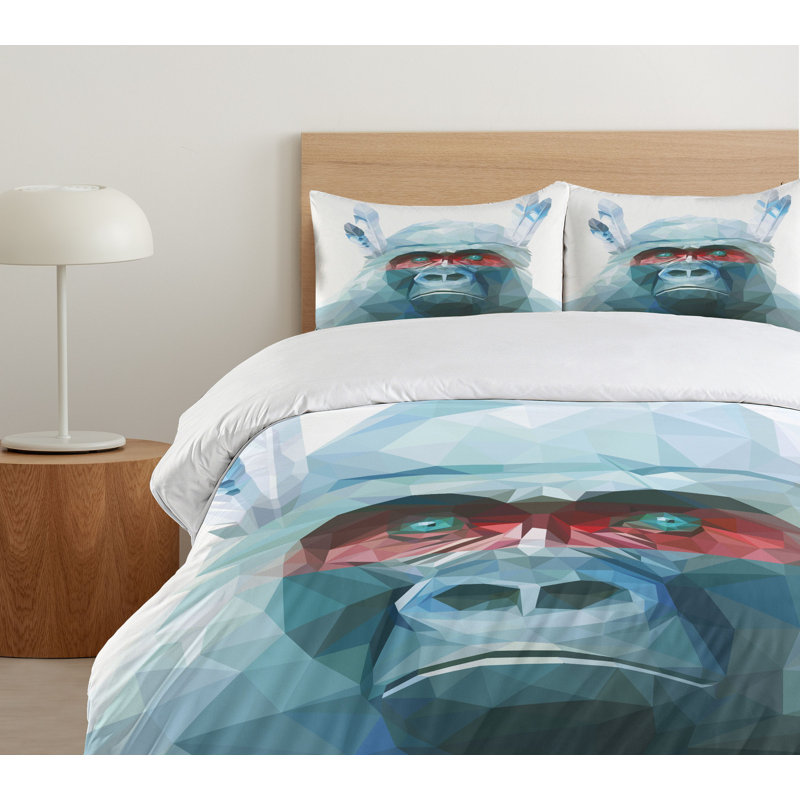 Modern & Contemporary Polyester Duvet Cover