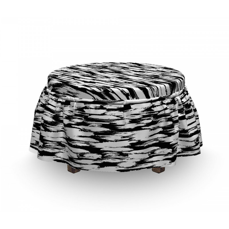 Housse pour repose-pieds bold art