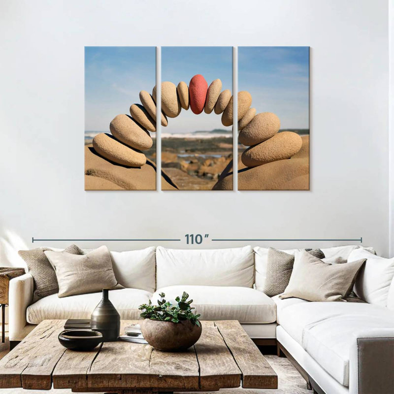 Gillard Beach Stone Arch, 48" H x 74" W
