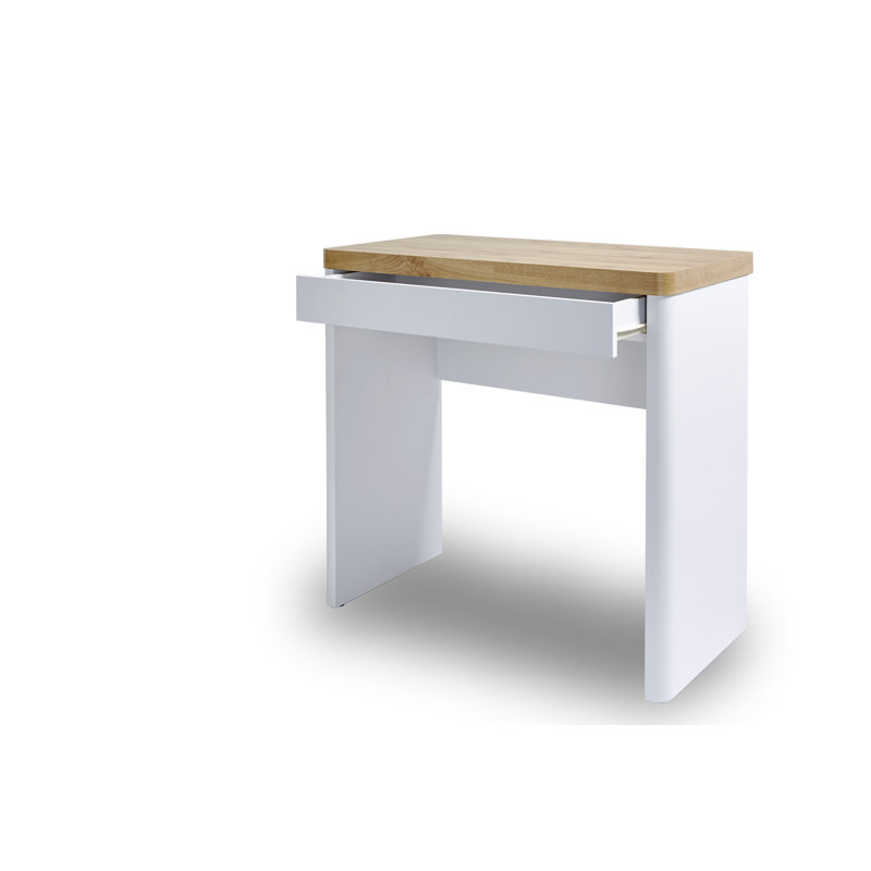 Bureau d'écriture avec tiroir 31,1 po Libre , Chêne / Blanc