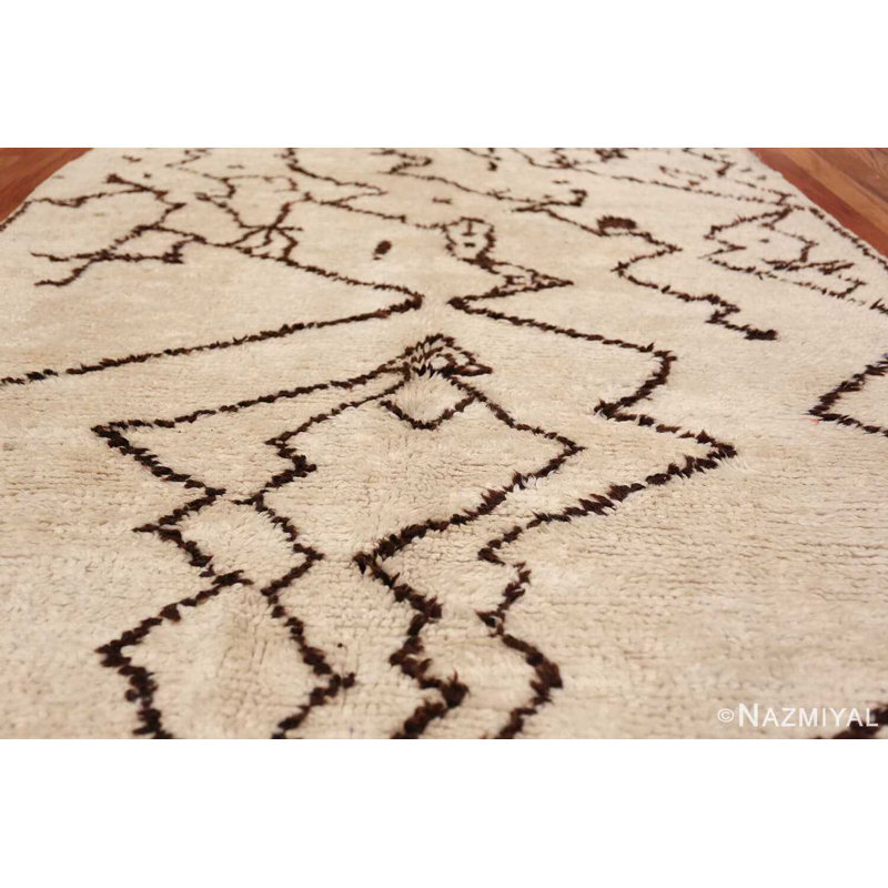 Moroccan One-of-a-Kind Runner 5'5" X 12'3" Hand Knotted Area Rug