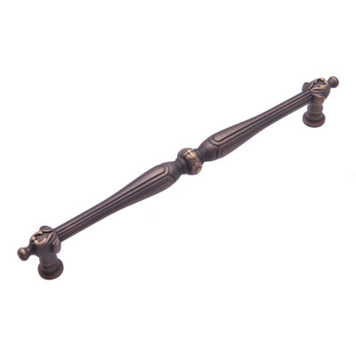 8" Augustine Ornate Bar Pull CP Series