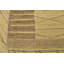 Tapis en laine beige 5 pi 8 po x 7 pi 8 po one-of-kind noué la Didcot