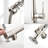 Brushed Nickel Commercial Kitchen Faucet With Pull Down - Heavy Duty Design For Sink Style Nickel, , High Performance-340611265-340611277