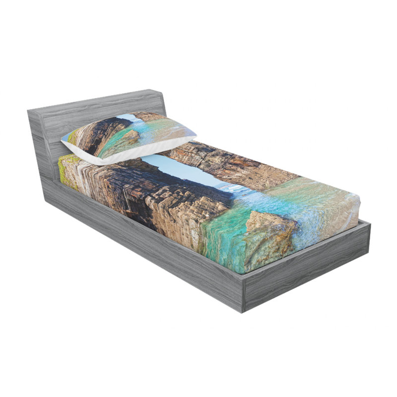 Microfiber Sheet Set, Twin XL Sheet Set with Fitted Sheet