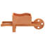 Wheelbarrow Planters 47x15x19 cm Solid Wood Fir