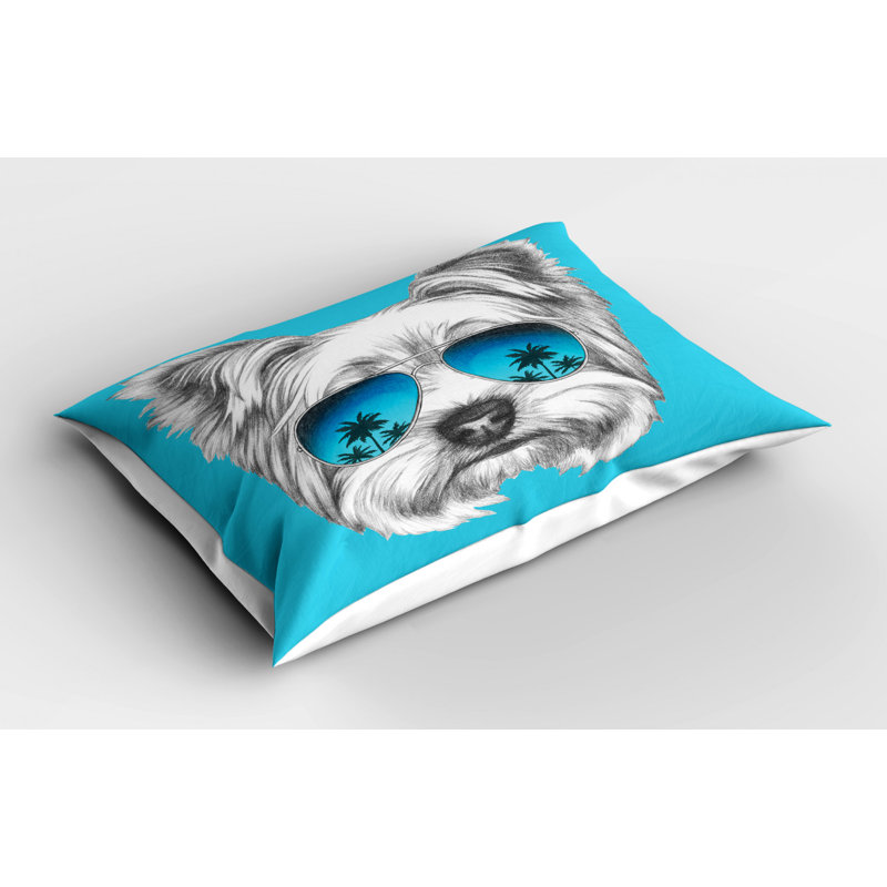 Sun Polyester Sham Set, Twin