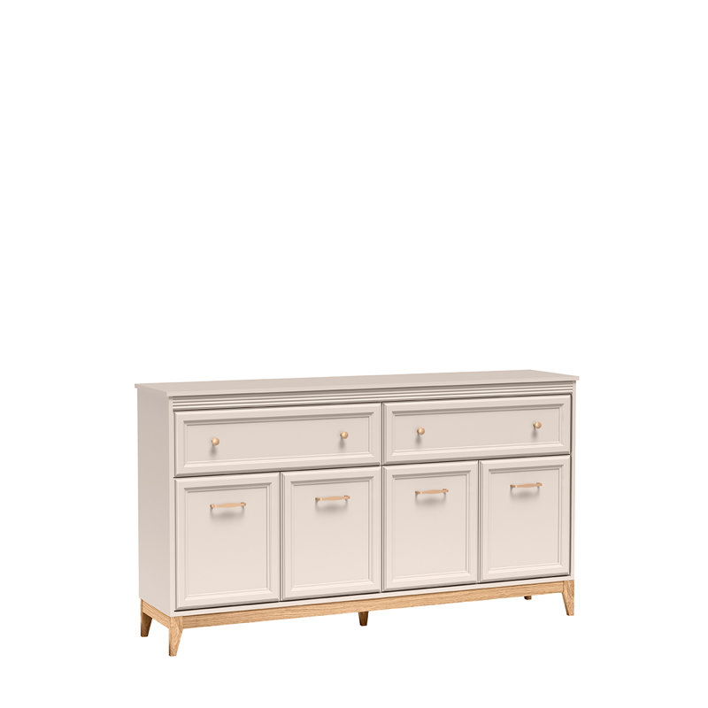 Solid Wood Chest of Drawers, 100cm H x 179cm W x 41cm D