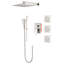 Système de douche complet avec valve brute Elin-68433092