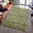 Premium Machine Washable Gurubaksh AMF1166 Stripes Rug-632779022