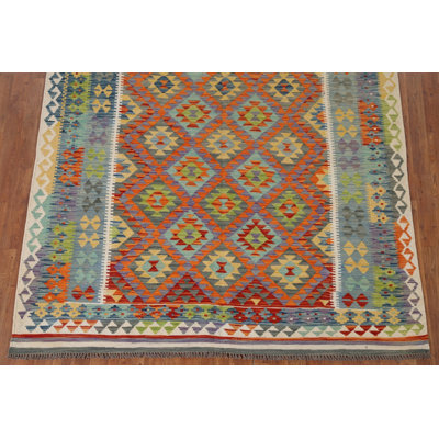 Multolor Kilim Oriental Area Rug 6x10